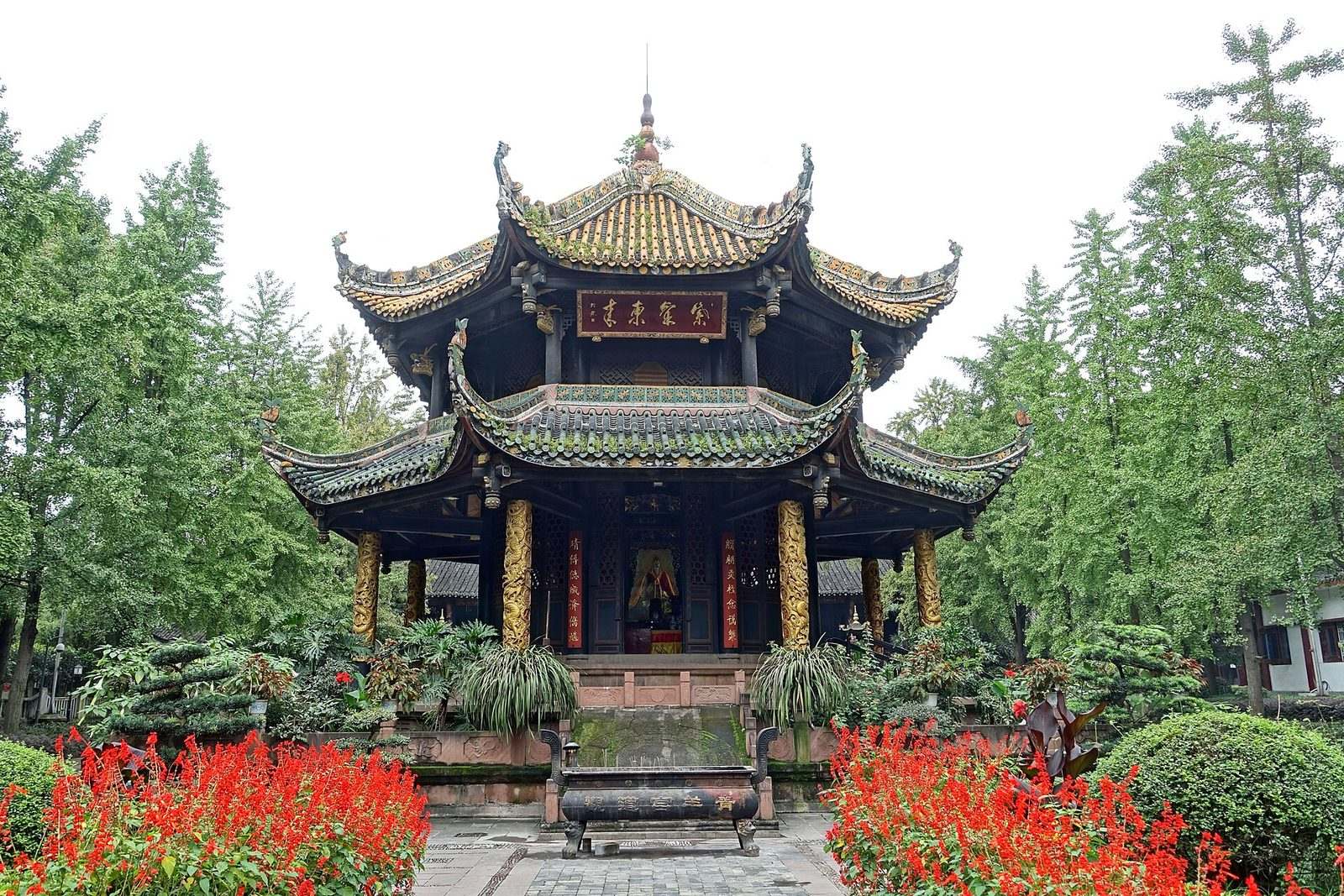 a daoist pavilion of eight sides